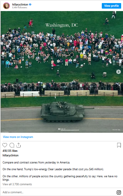 Hillary Clinton trolls Trump with three brutal words - Everything